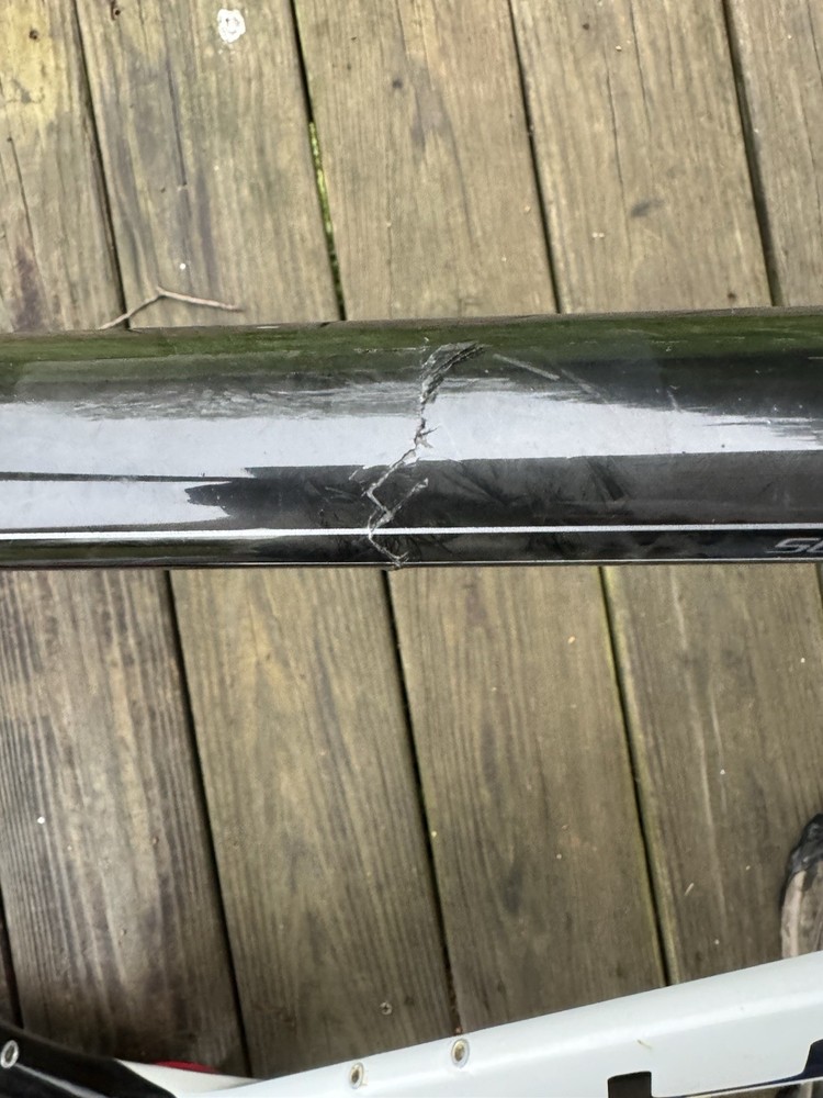 2012 Blue AC1-SL Aero frameset - damaged