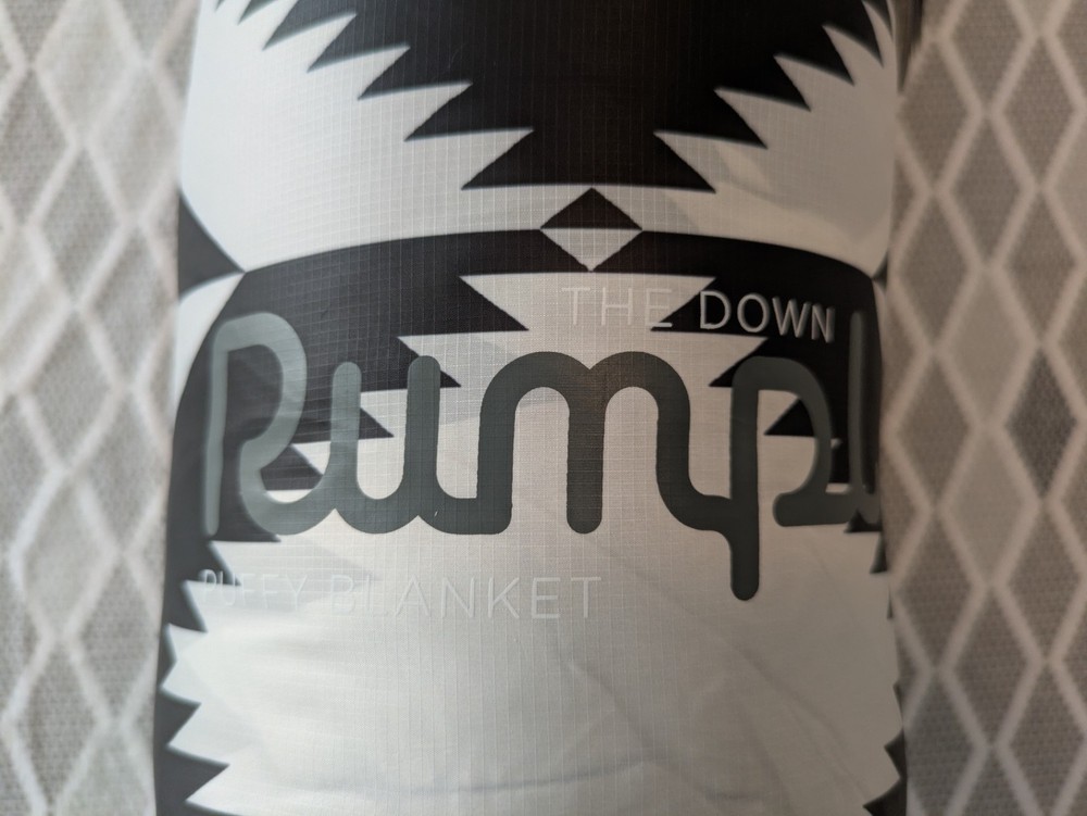 Rumpl 600-fill Down Camp Blanket - RARE