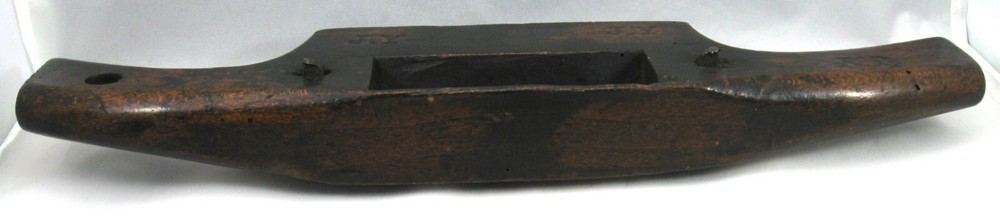 19th Century Spokeshave, Marked "Gardner Bristol", Impressed Owners' Initials