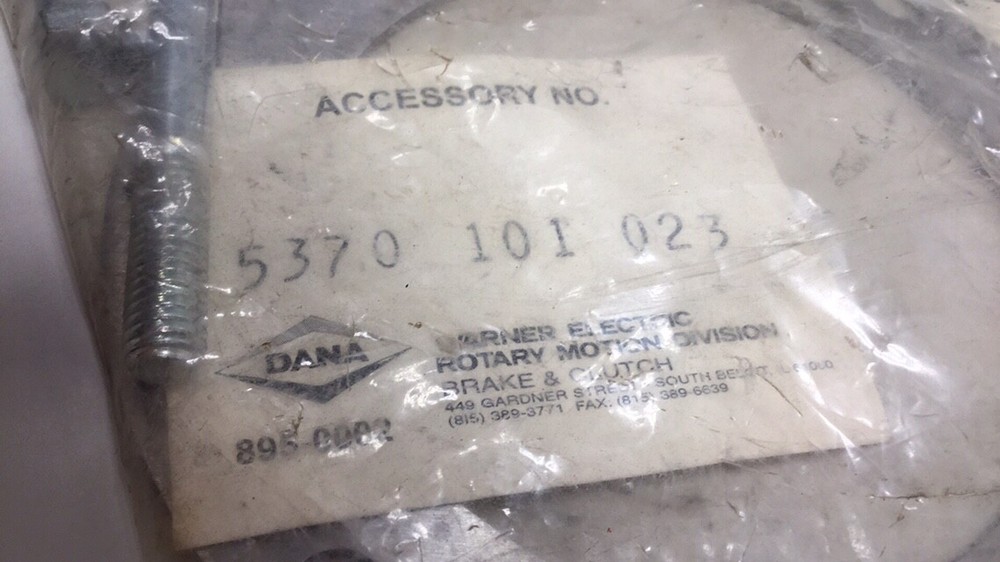 Warner 5370-101-023 Mounting Plate Kit