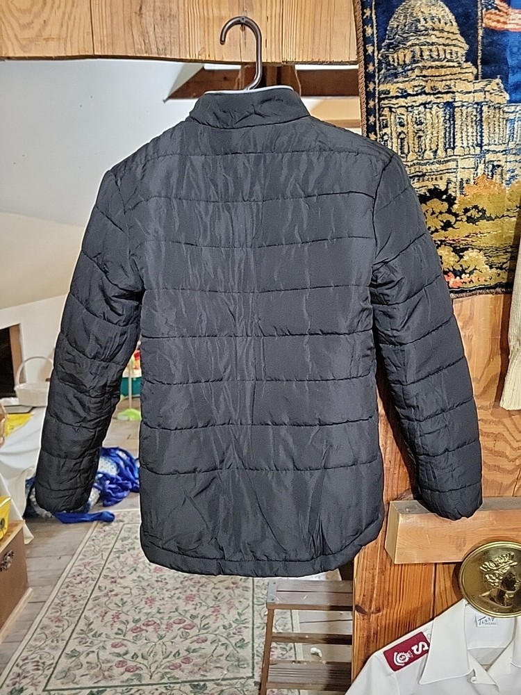black Eddie Bauer large kids 14 jacket