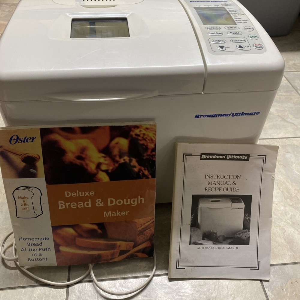 Bread Man Ultimate With Manuel  And Cookbook. Lightly Used