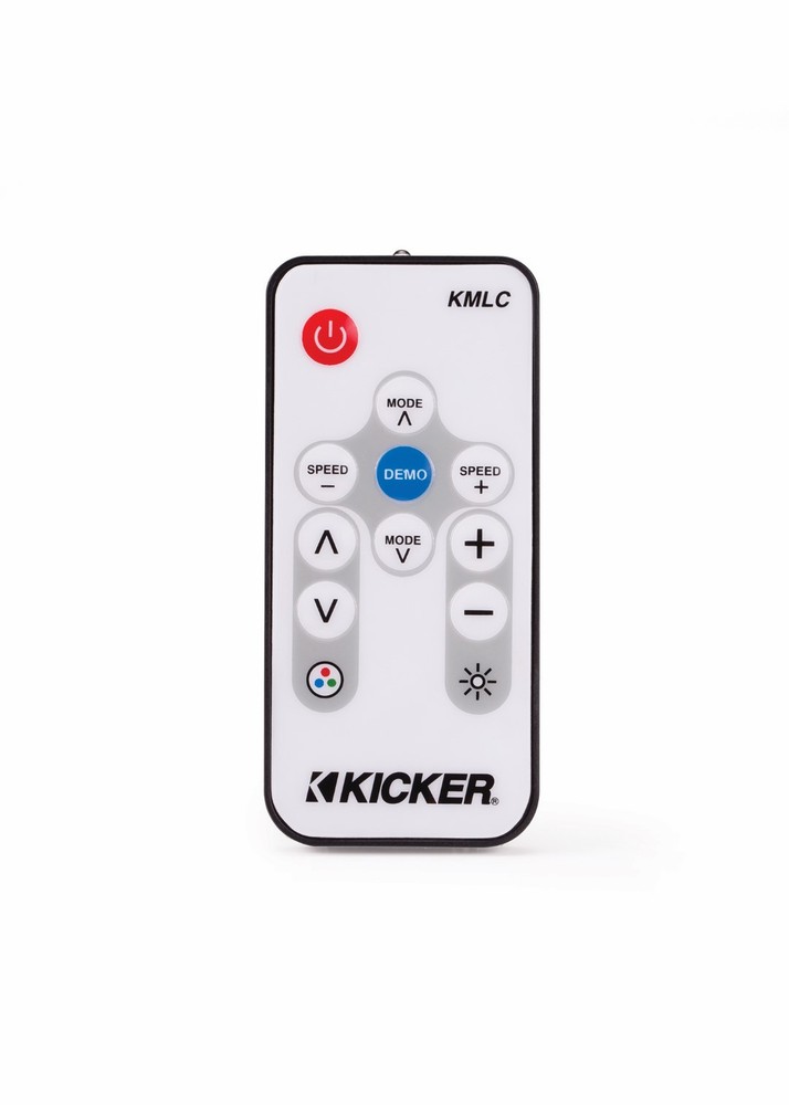 Kicker Premium Marine 6.5" Speaker and Amplifier bundle Includes LED Remote (...