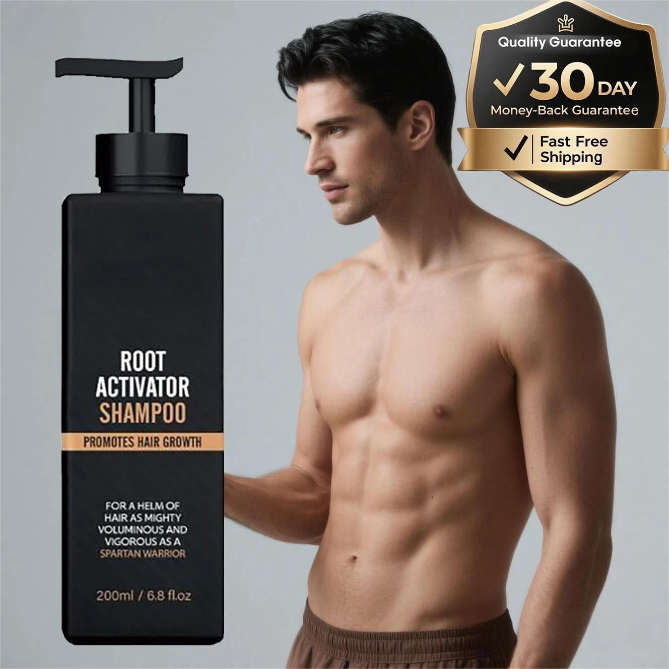 New Root Activator Shampoo SPARTAN Hair Loss Shampoo Root Activator ( 200ml )