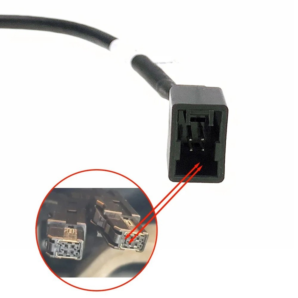 For Mitsubishi Audio System USB Extension Cord with Quick Installation