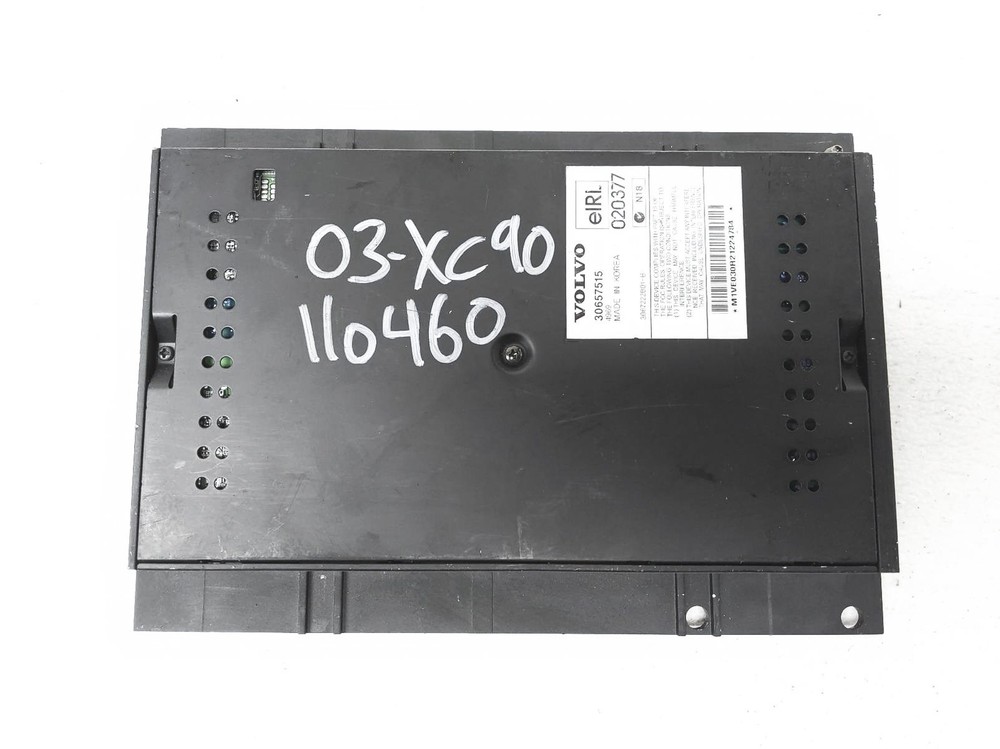 2003 Volvo Xc90 Audio Amp Amplifier Control Module Unit 30657515