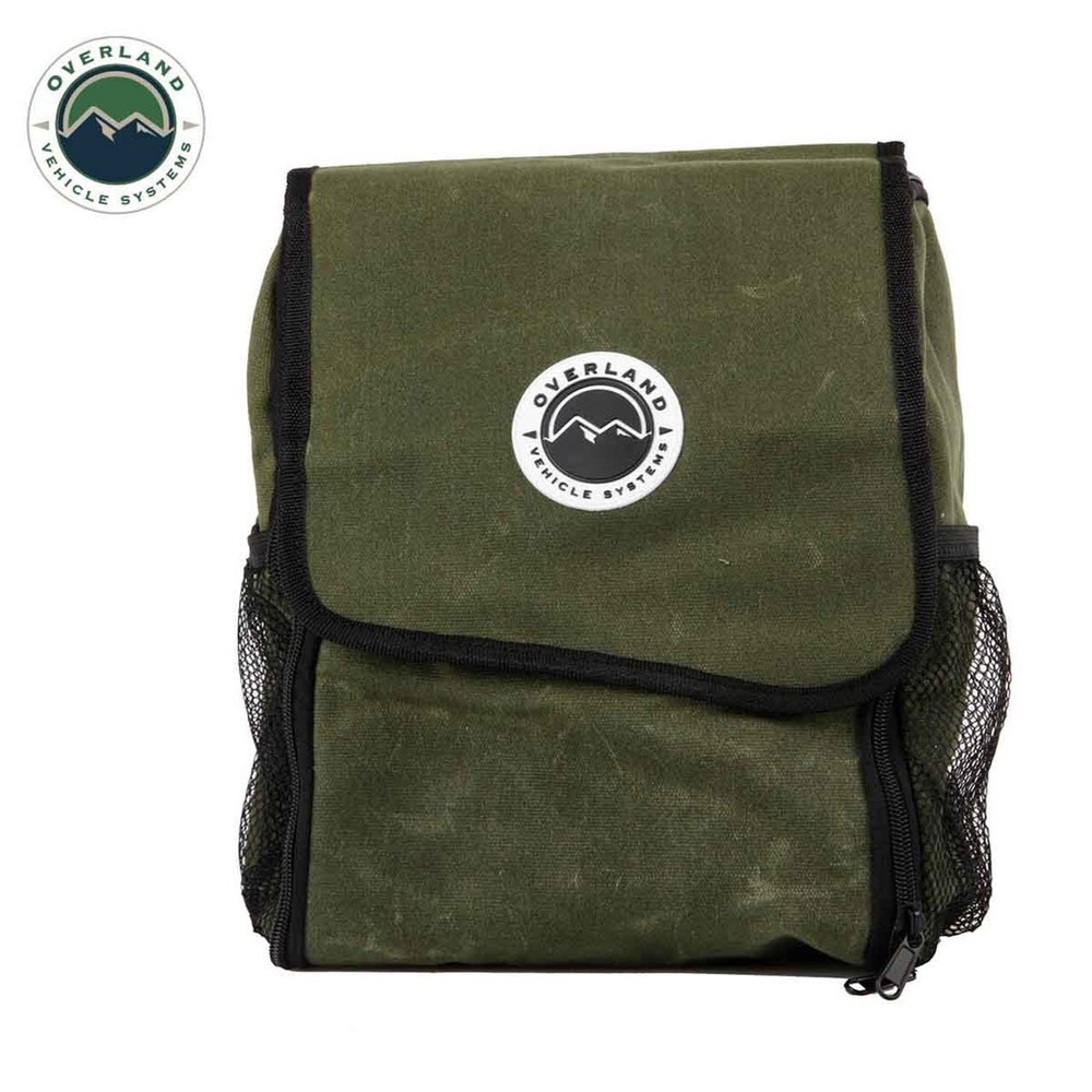 Overnight Bag with Handle & Straps - #16 Waxed Canvas Storage
