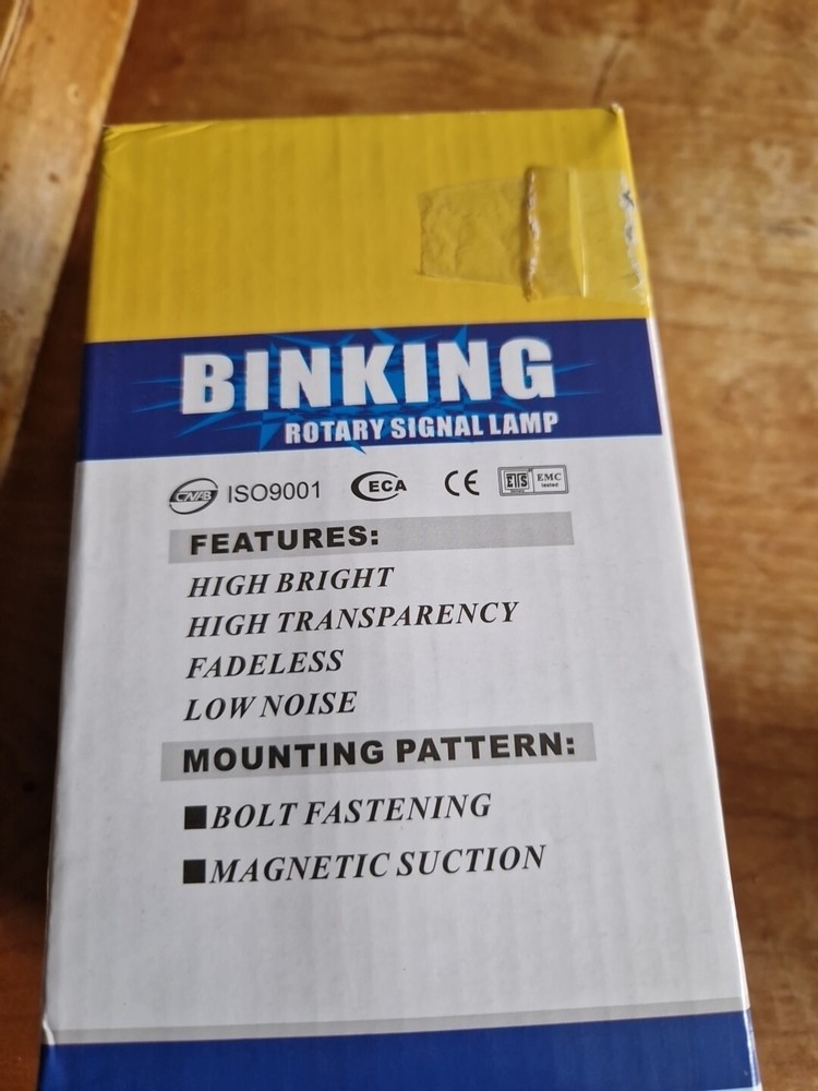 binking rotary signal lamp
