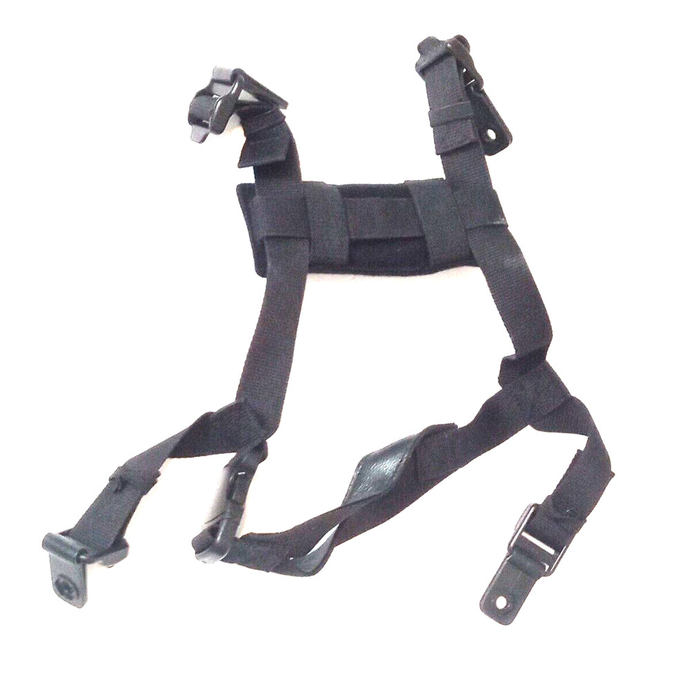 Black Tactical Bump Helmet Chin Strap