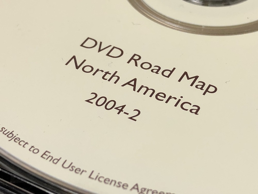 2004-2007 Rolls Royce Phantom Navigation DVD Map U.S Canada DVD Road Map