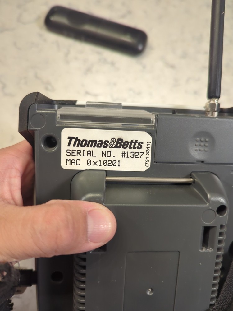 Thomas & Betts Nexus RF Emergency Light Area Controller Keypad Interface Used