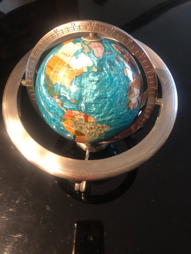 vintage terrestrial globe