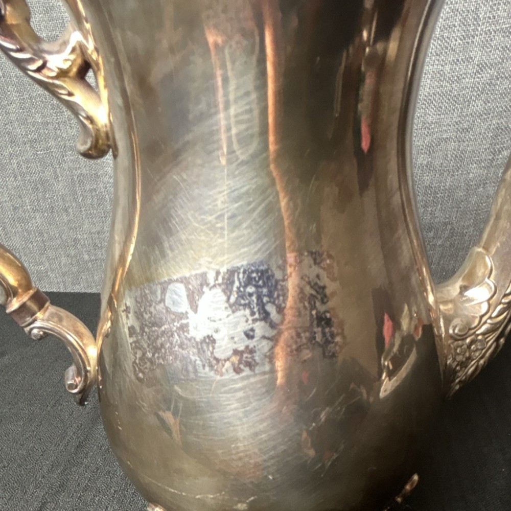 Vintage Collectible Silver Coffee Pot
