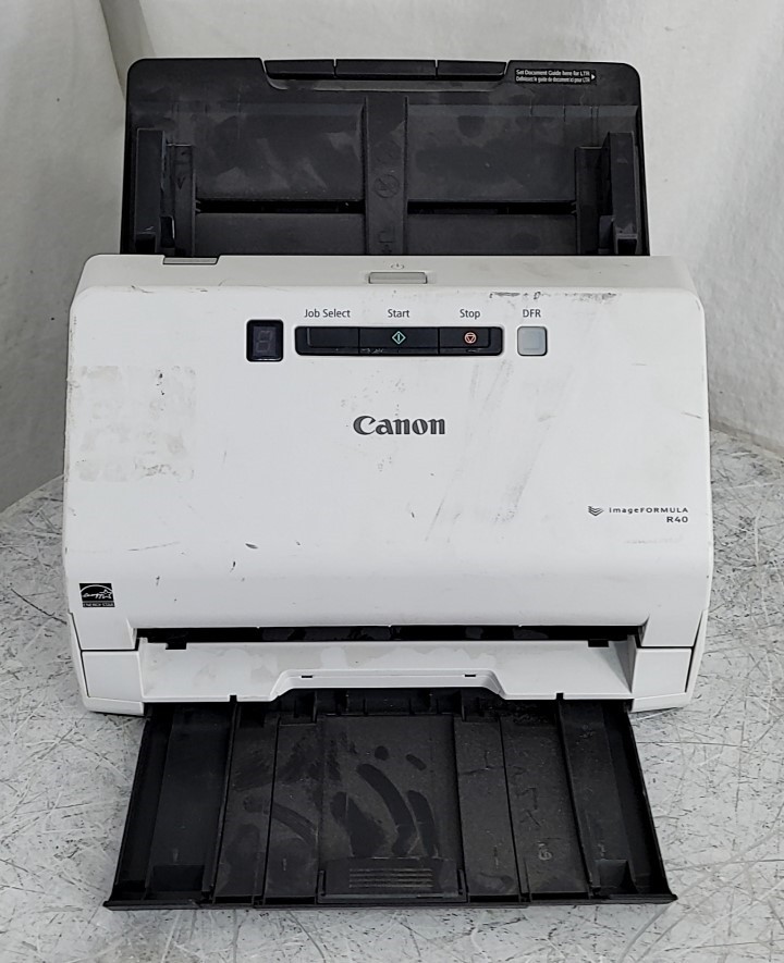Canon Image FORMULA R40 6130190 Office Document Scanner SEE NOTES