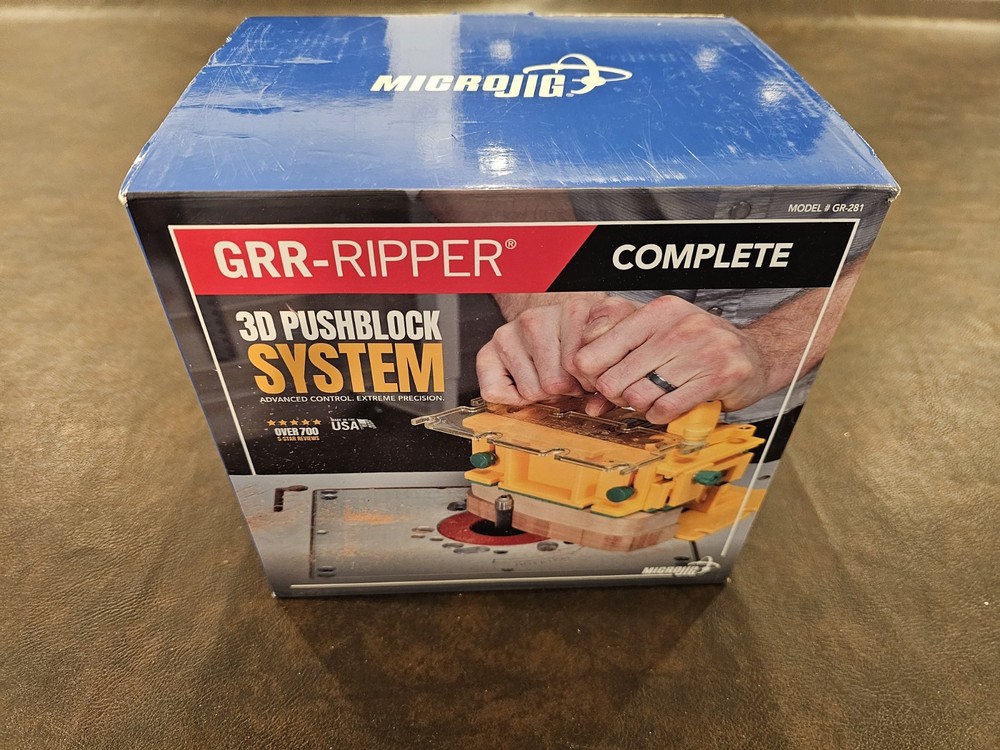 MICROJIG GRR-RIPPER GR-281 Complete 3D Pushblock System