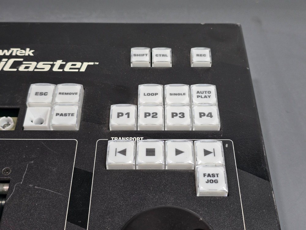 NewTek TCXD 850 TimeWarp Slow Motion Console for TriCaster Missing Keys Untested