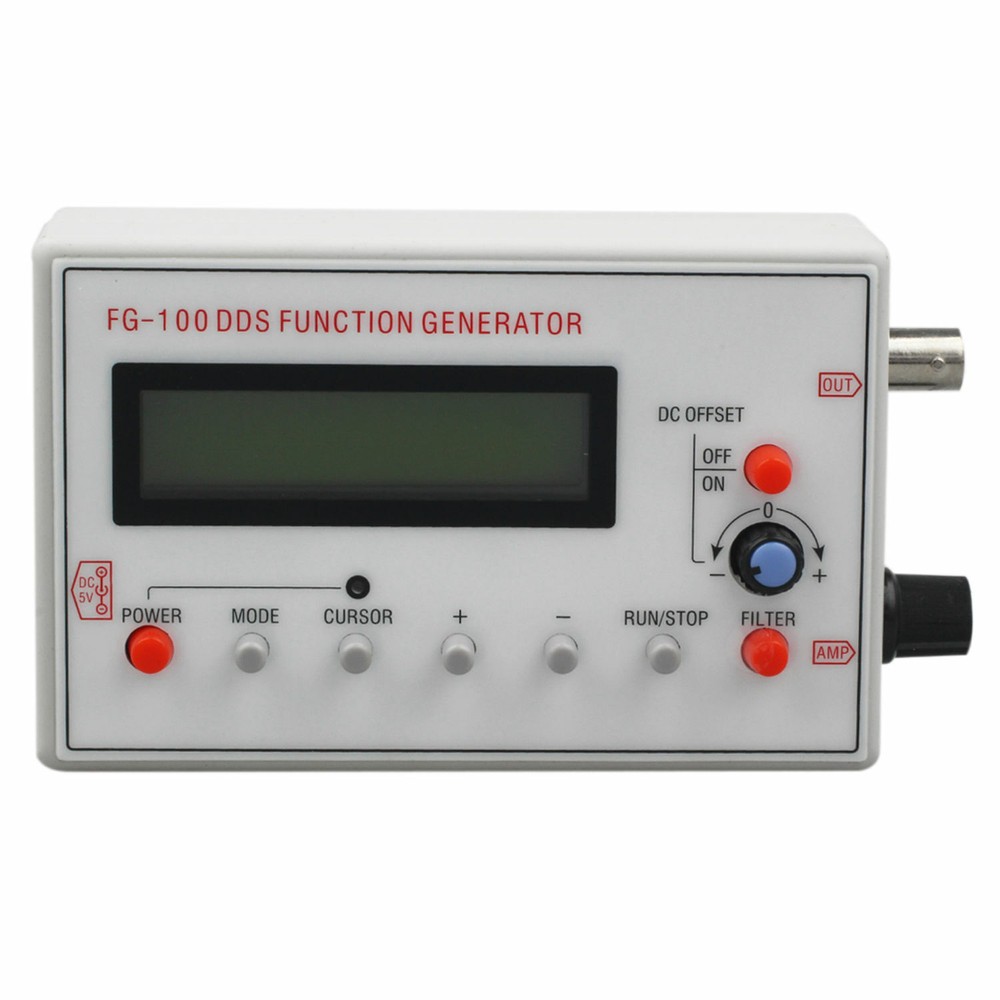 DDS Function Signal Generator Module FG-100 1HZ-500KHz Sine +Square Wave 3.7-10V