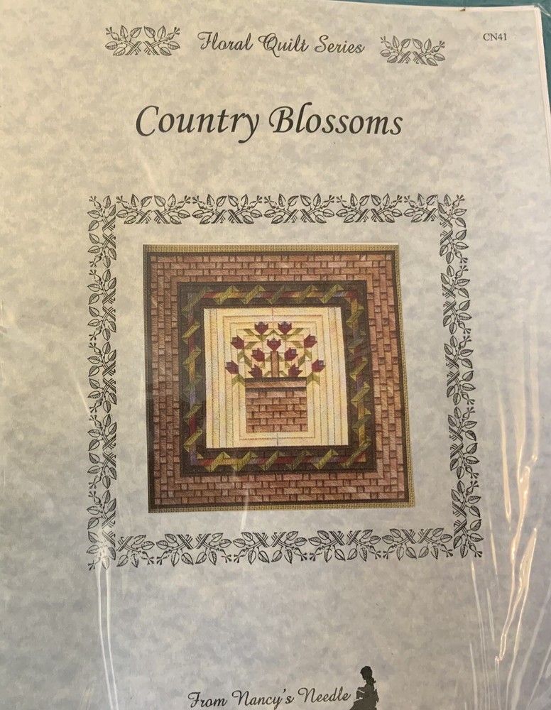 Nancy’s Needle Needlepoint Chart “Country Blossoms