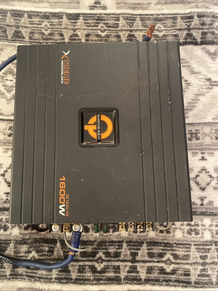 Quantum QE1600.1M Monoblock, Class AB Amplifier No tested