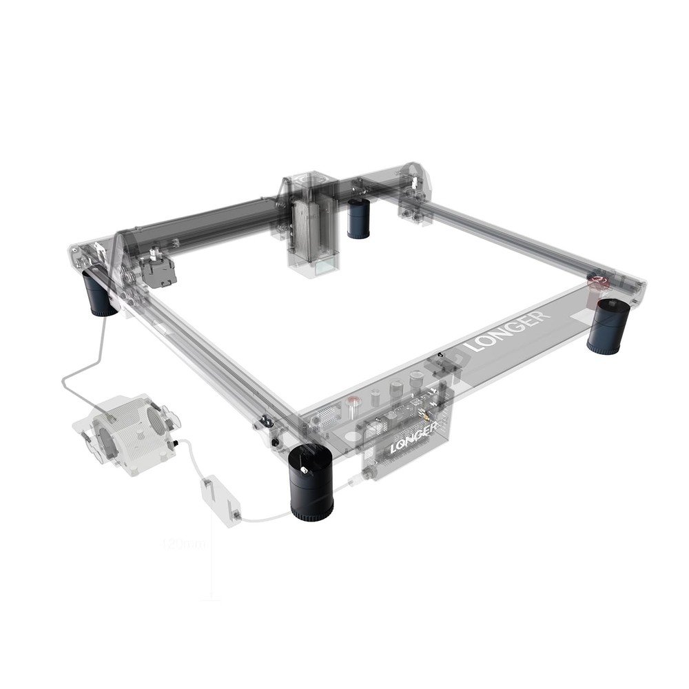 Longer B1 Laser Engraver Height Extension Kit 8 Riser Pads
