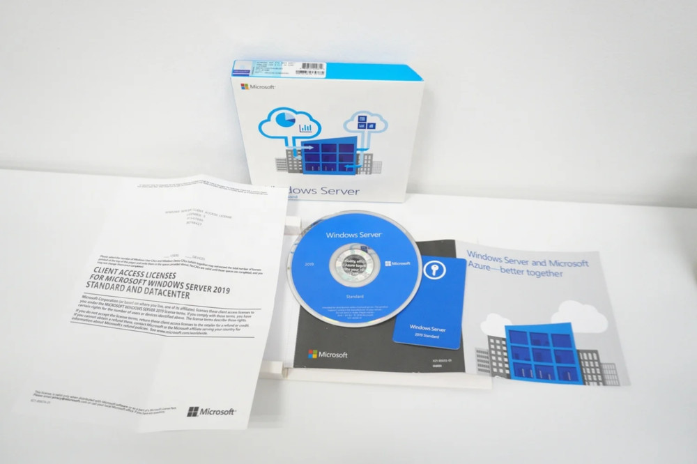 Windows Server 2019 Standard Box Pack - 1 Server License (5 CAL)