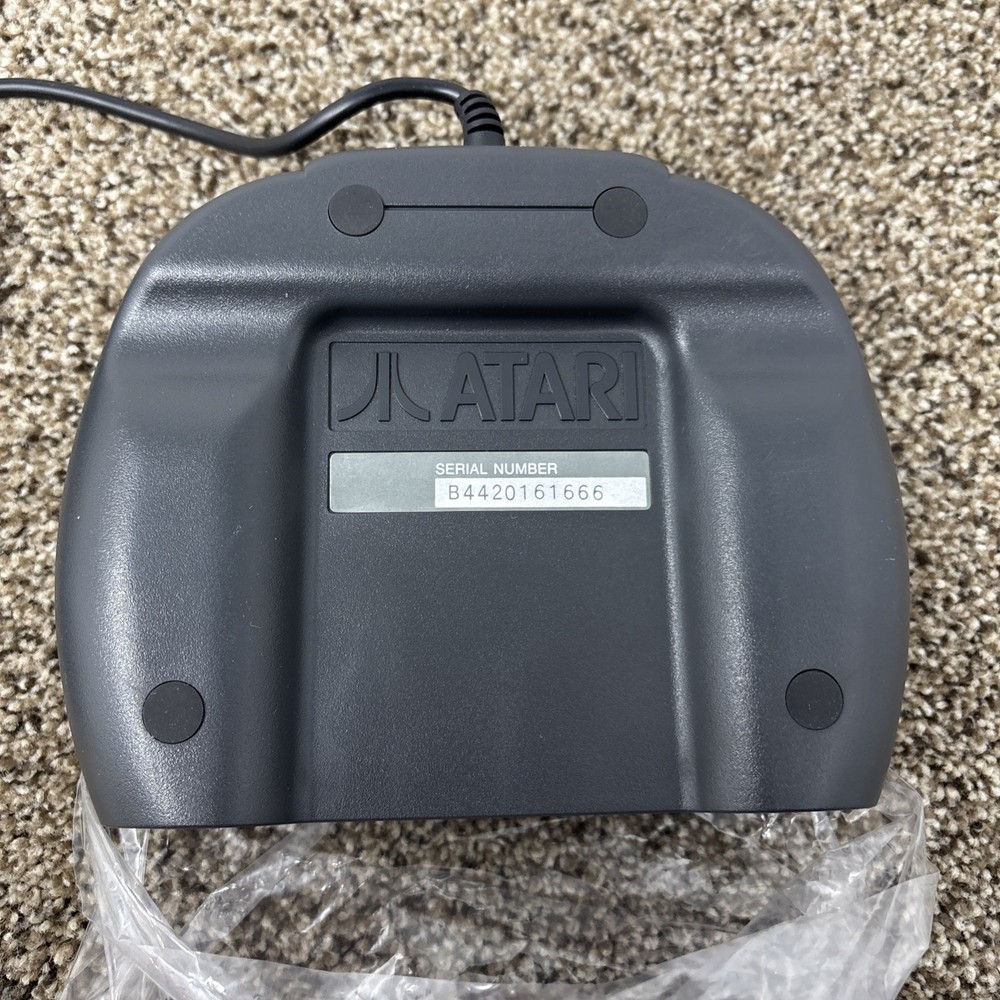 Atari Jaguar JOYSTICK CONTROLLER NEW Black Button NO Box OEM ATARI