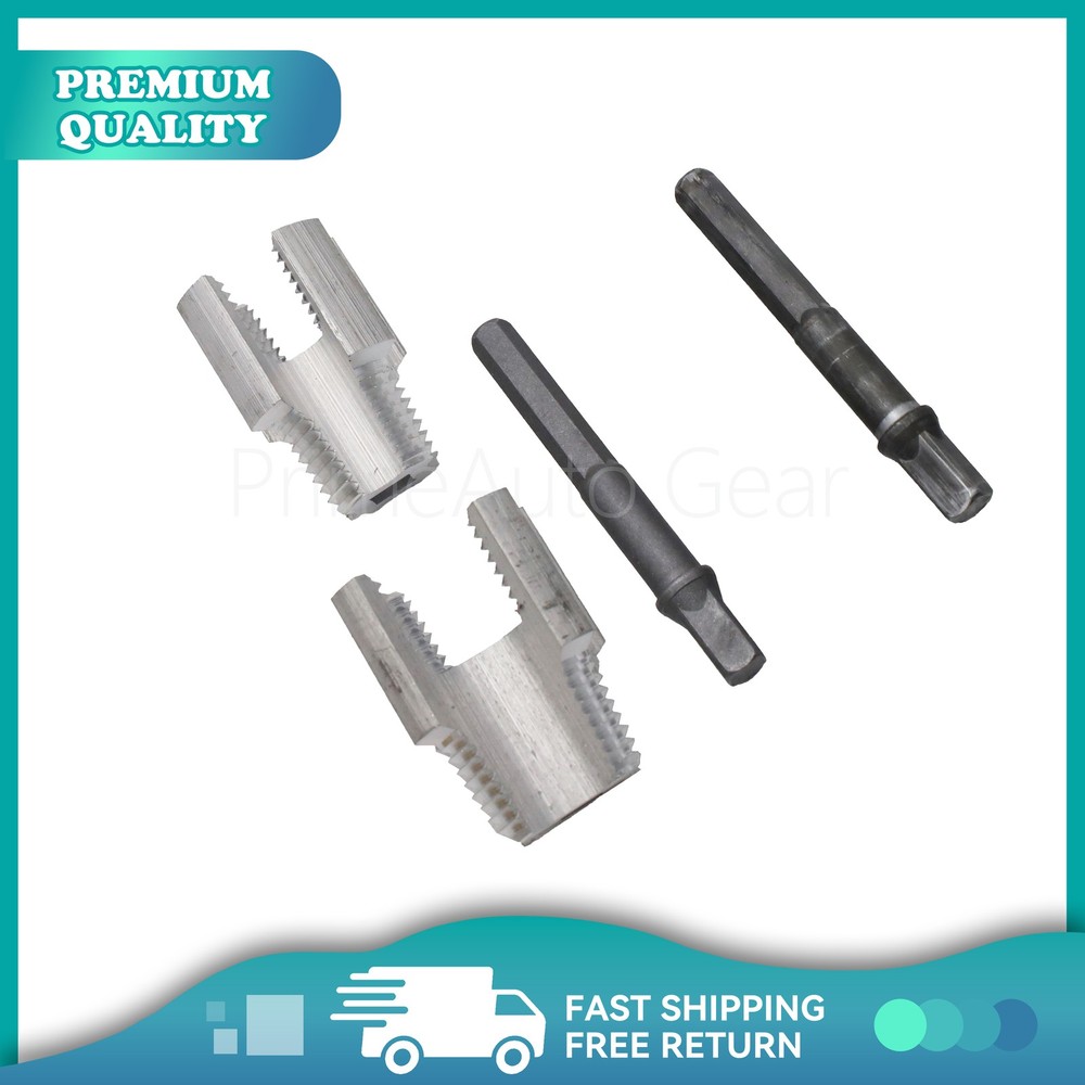 Fit PVC Pipe Threading Tool Internal & External Pipe Threader Manual Kit NEW US