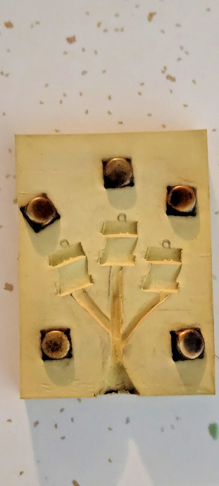 Vintage Masonic Jewel Rubber Molds - Mismatched