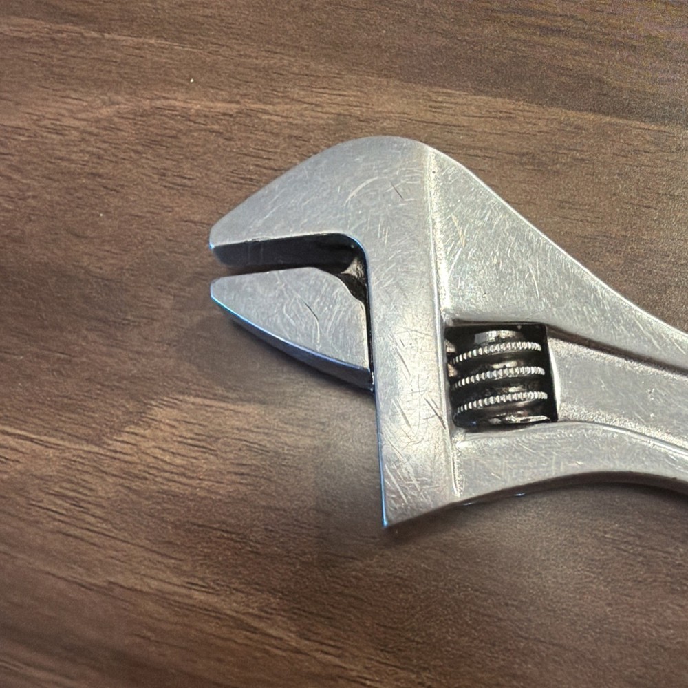 Snap-On Tools AD6B 6” Adjustable / Crescent Wrench USA Pre-Owned