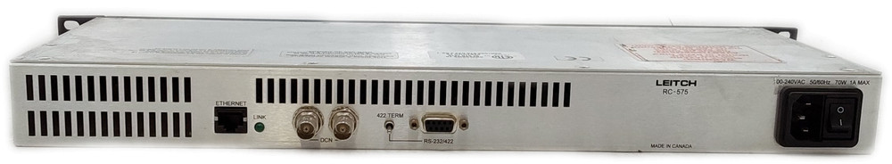 Leitch RC575 Multi-Channel Synchronizer Control Unit