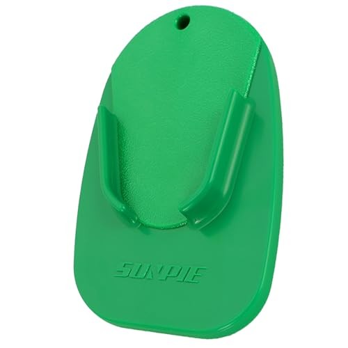Motorcycle Kickstand Pad High-Density Kickstand Support for All Green