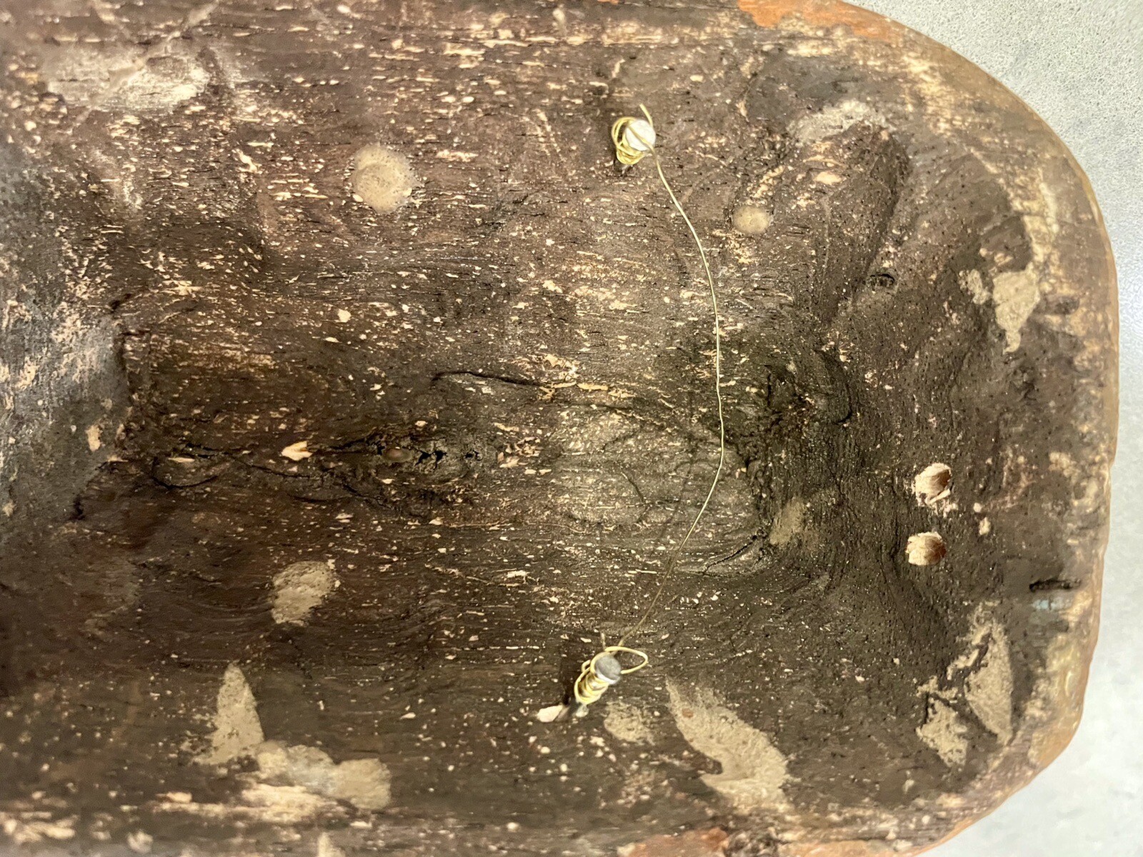 Antique MEXICAN Michoacan FOLK ART Vintage Man FACE WOOD DANCE Festival mask