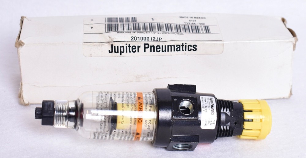 Jupiter Pneumatics Miniature Filter Regulator 20100012JP