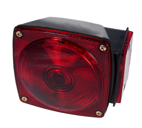 Utility Trailer Light, RH, Red