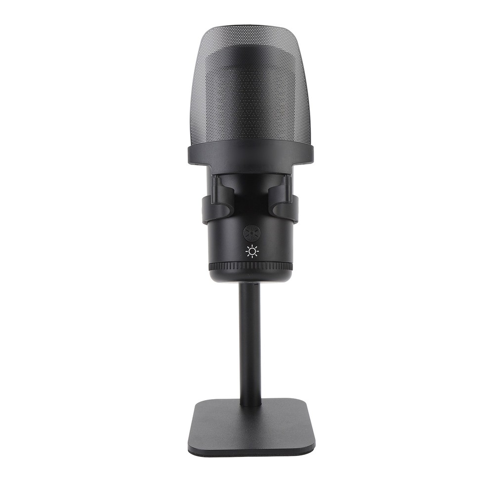 USB Microphone Type C Wired Plug And Play Computer Condenser Mic For Gaming Live