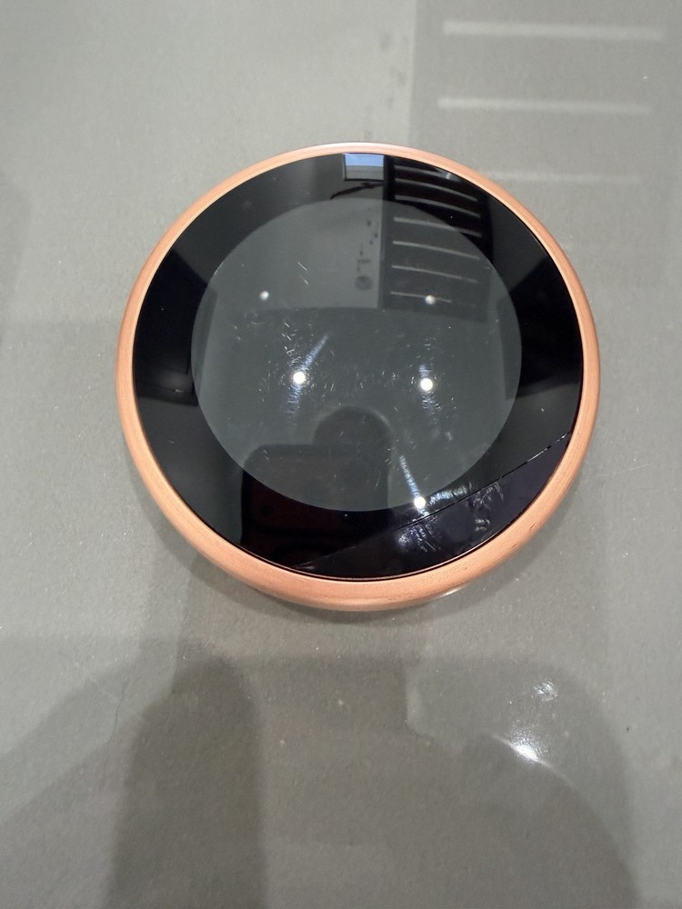 Google Nest Thermostat Replacement Bezel Outer Ring And Glass Replacement Copper