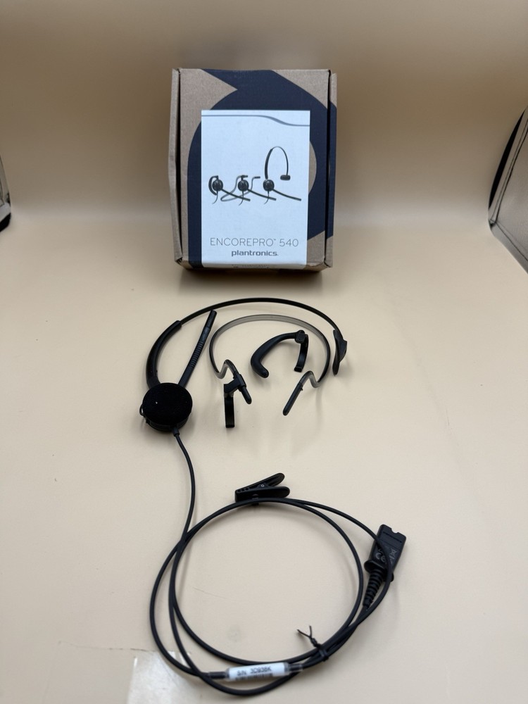 Poly EncorePro 540 with Quick Disconnect Convertible Headset