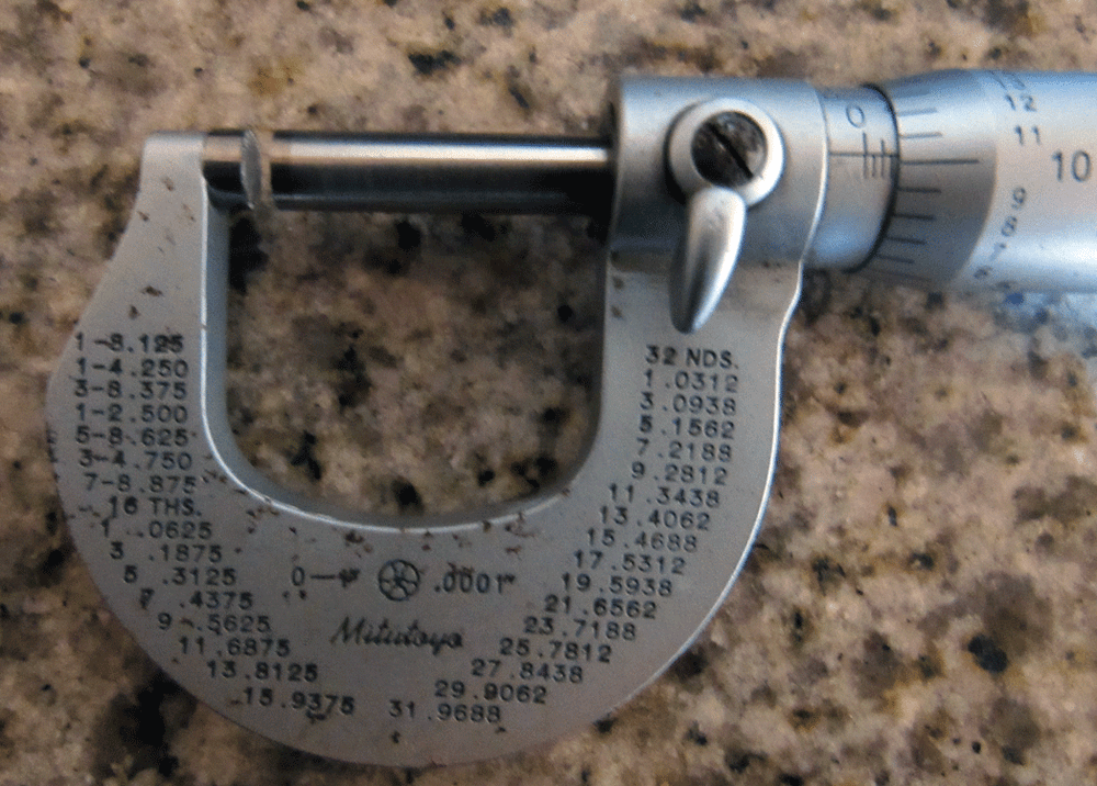 Mitutoyo Outside Micrometer