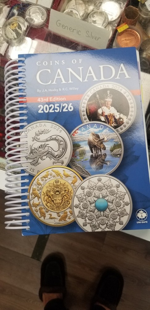 2025 Haxby Canadian Coins Catalogue Guide.