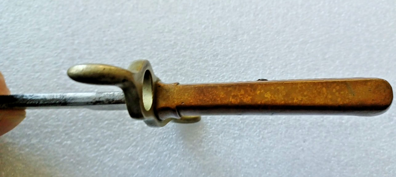 WWI Imperial German Dress Bayonet M1871 Style WKC Solingen Etched Unit Marked