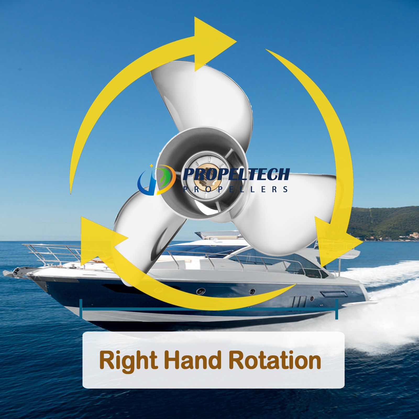 13 1/4 X 17 Stainless Outboard Propeller 13.25X17 For Mercury 40-140HP 15 Spline