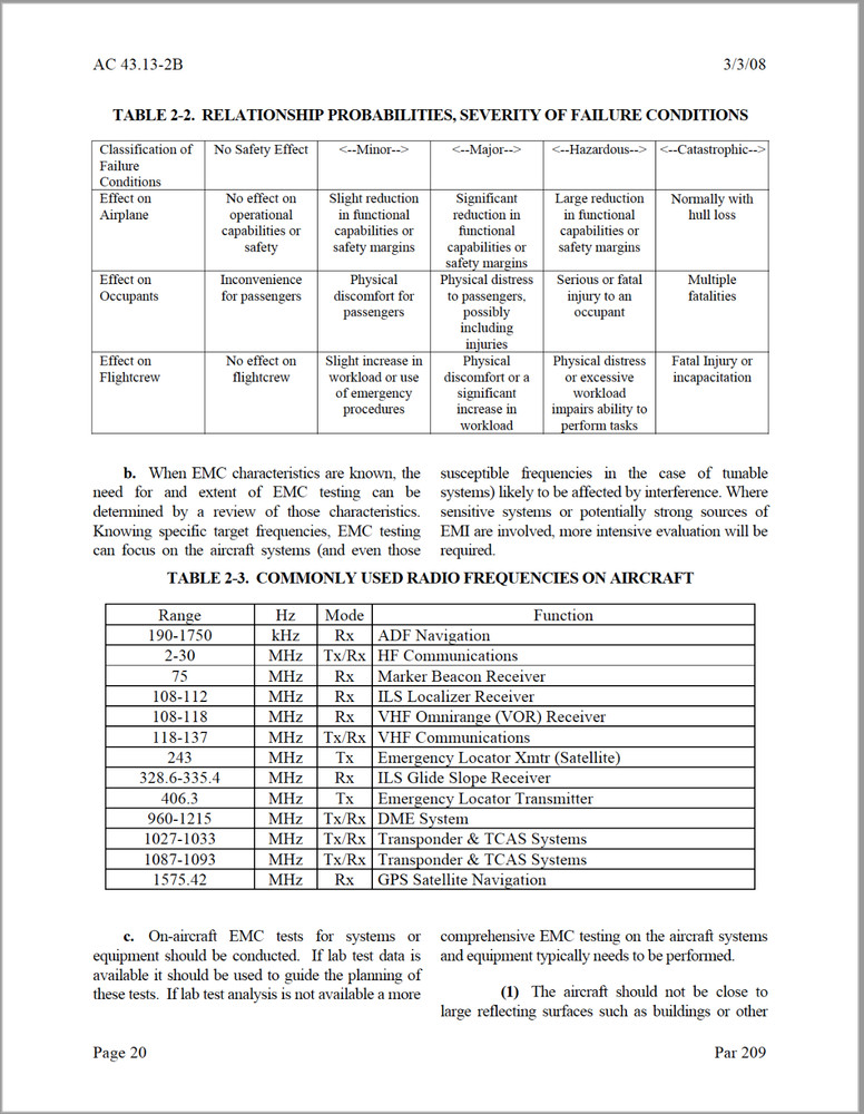 137 page AC 43.13-2B - Methods Techniques Practices - Aircraft Alterations on CD