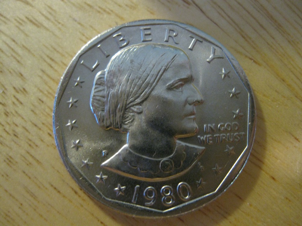 1980 P Susan B Anthony Dollar Gem BU!
