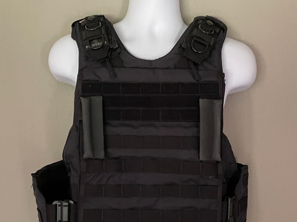 PROTECH Tactical Armor Carrier Medium Navy Molle First Spear Tubes