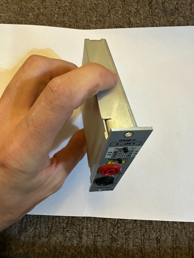 Dewetron DAQP-V Isolated Low-Voltage Rear Plug-In Module