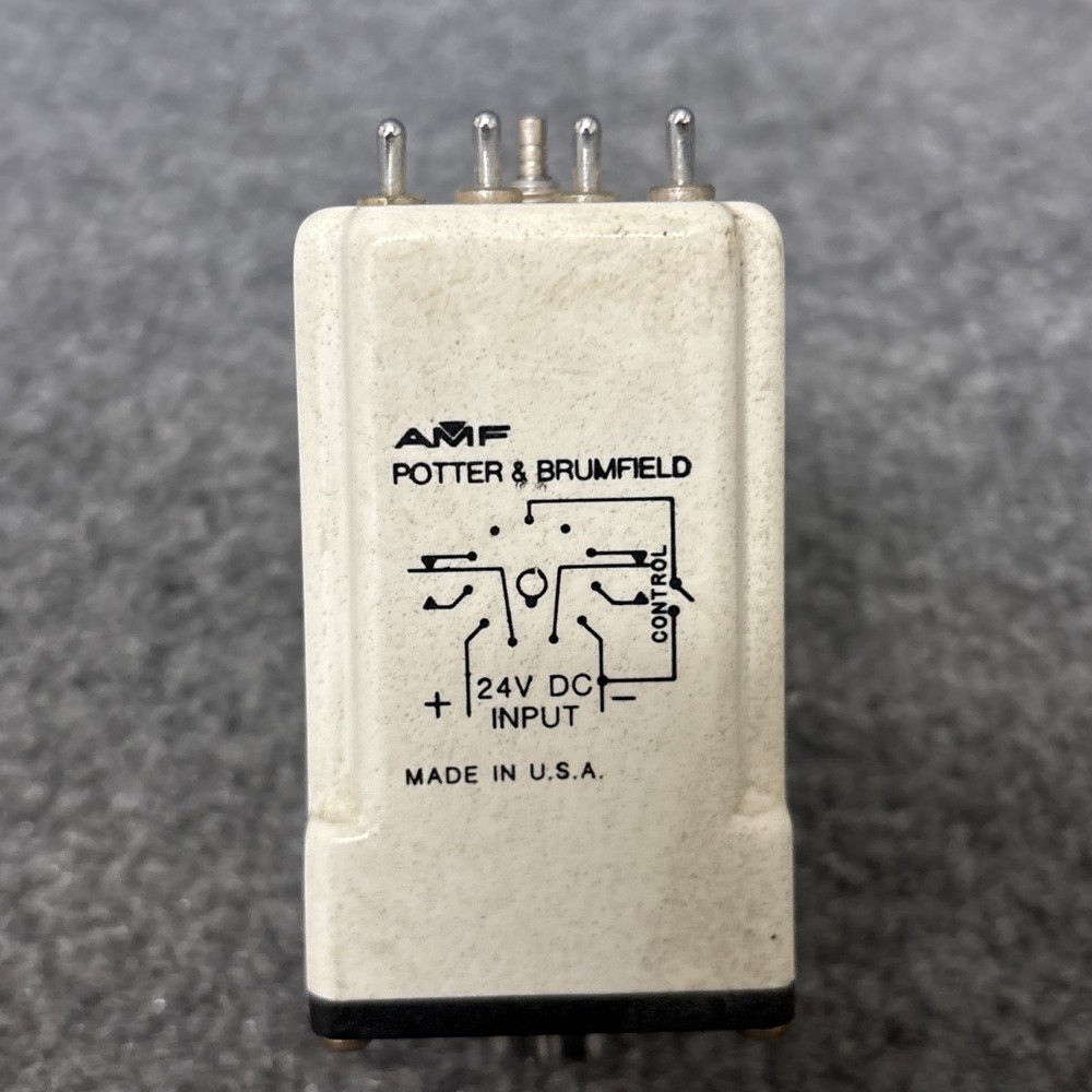 Potter & Brumfield CWD-38-36000 24VDC Programmable Time Delay *Missing Knob*