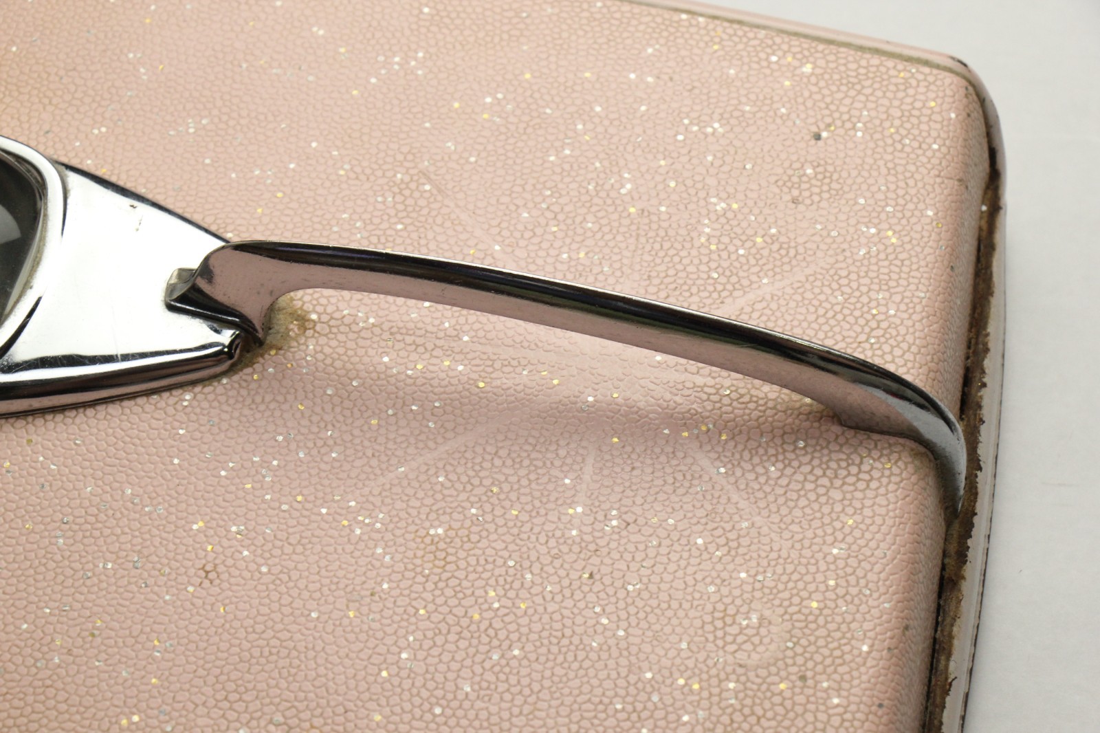 VINTAGE MID CENTURY MODERN DETECTO BATHROOM SCALE PINK MCM HOME DECOR ATOMIC