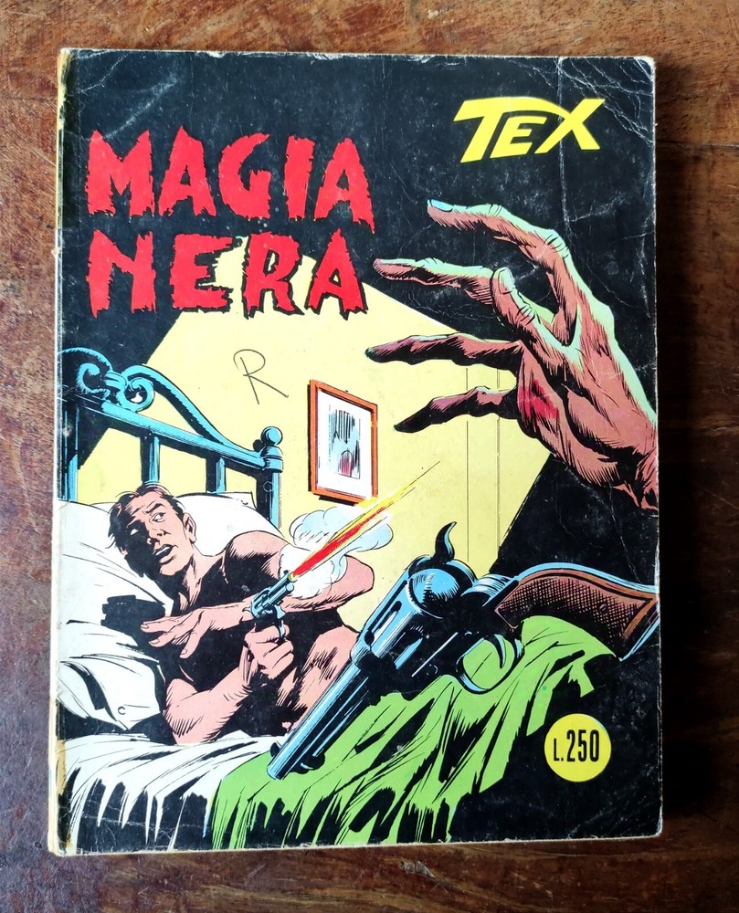 TEX Comic No. 127 BLACK MAGIC 1971 Sergio Bonelli LIVED + Read Description