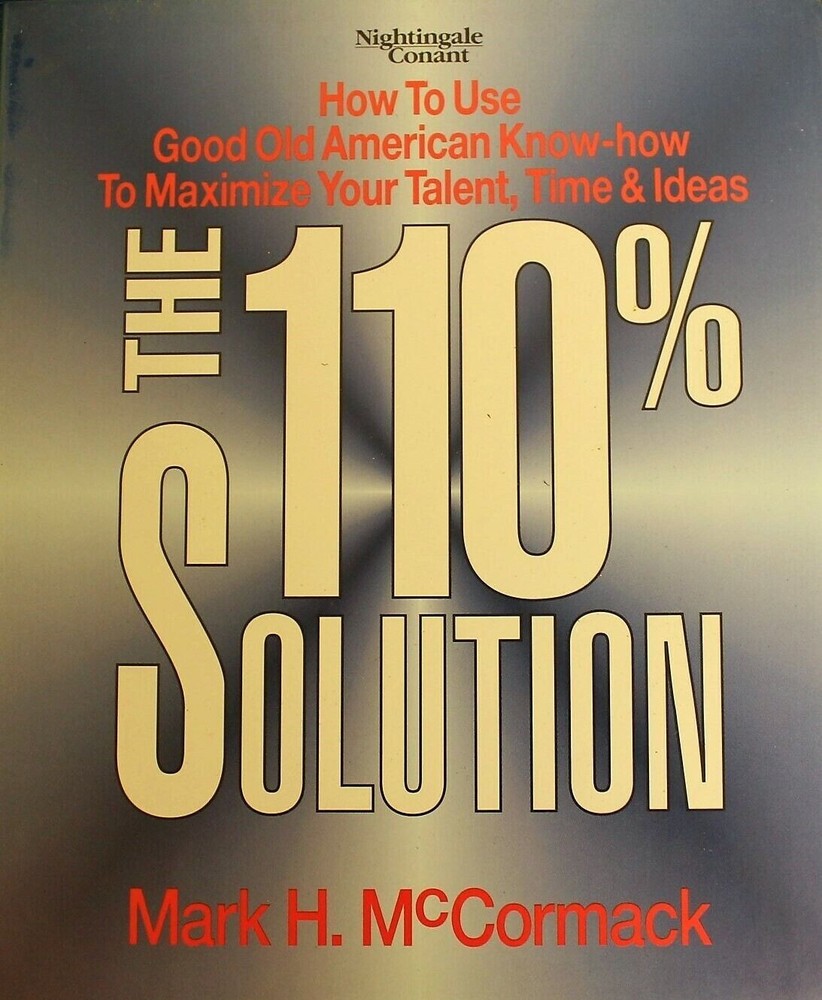 The 110% Solution (Cassette) - Mark McCormack