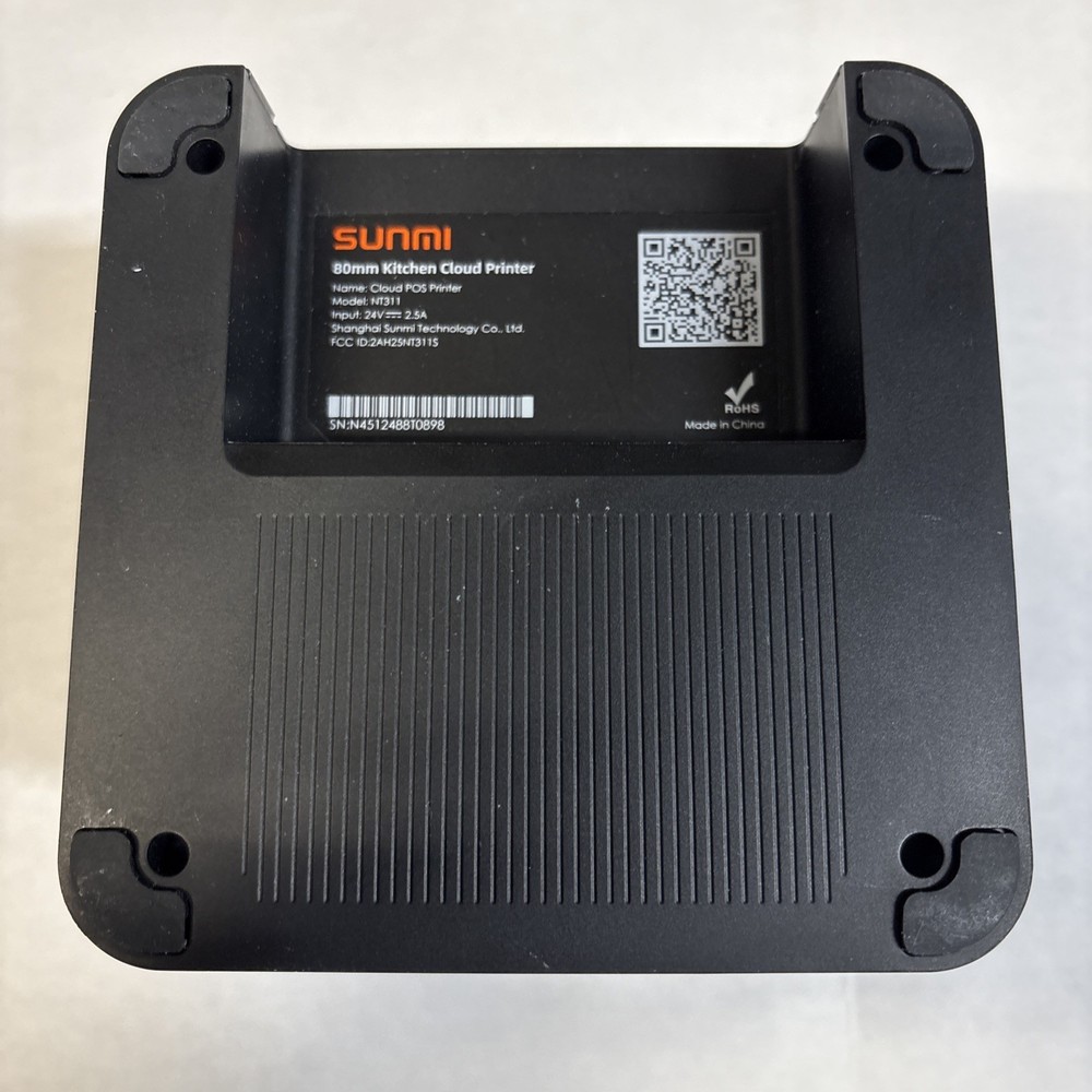 SUNMI NT311 - Uber Eats - 80mm Kitchen Printer - Bluetooth, LAN, Wi-Fi，4G or USB